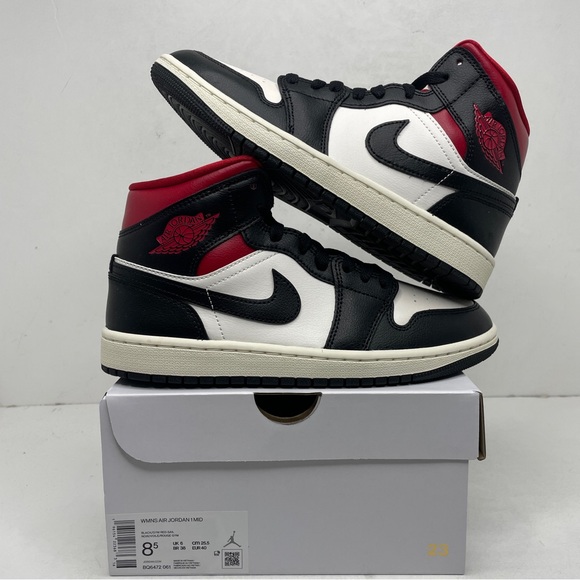 Jordan Shoes - Nike Air Jordan 1 Retro Mid WMNS “Red Panda” 2023